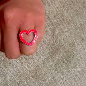 Baublebar redheart ring size 6